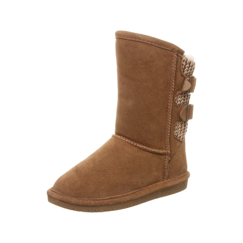 BEARPAW Women's Boshie Hickory Size 9 | Boot Classic Suede | Slip On Boot | Comfortable Winter Boot - Image 1